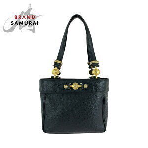 Versace Sunburst Crocodile Leather Black Handbag Shoulder Bag